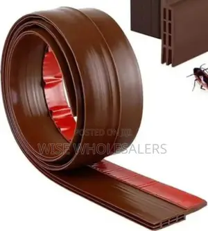 *Waterproof Adhesive Silicone Rubber Under Door Seal Size 1m
