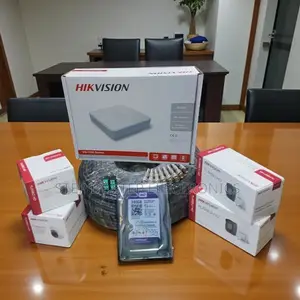 Hikvision 4 Camera 1080p CCTV Security Kit DVR Motion Detection Alerts