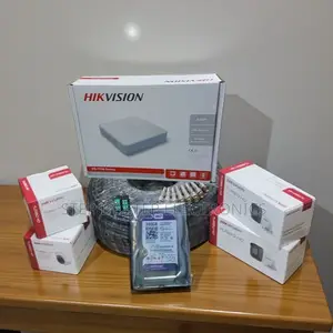 Hikvision 4ch CCTV 1080p Full Hd Kit Motion Detection and DVR Recorder