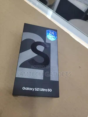 New Samsung Galaxy S21 Ultra 5G 256 GB Black