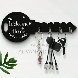 Wall Mounted Decorative Wooden Key Holder