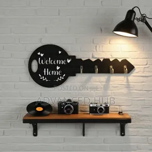 Wall Mounted Decorative Wooden Key Holder