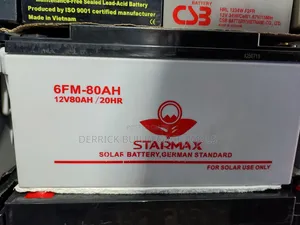 Starmax 80ah 12v Deep Cycle Solar Battery