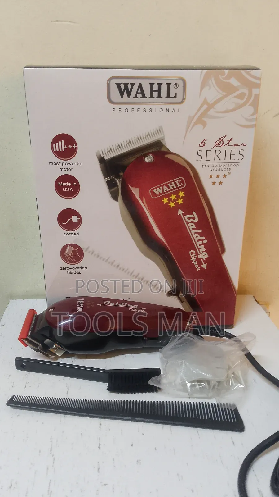 Wahl Professional 5-Star Balding Clipper.