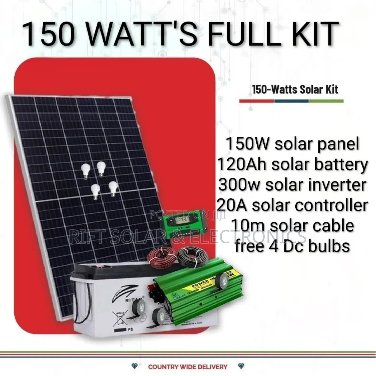 150 Watts Full Package Set