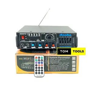 Moontek 009 Two Mic Input Bluetooth Stereo Audio Amplifier