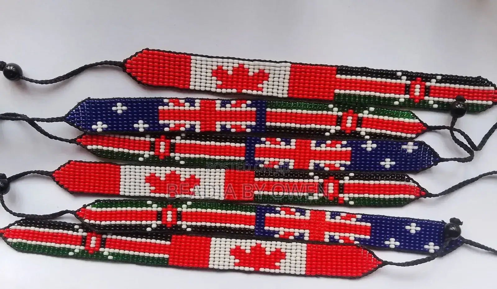 Kenya Turkey Flag Bangle