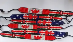 Kenya Turkey Flag Bangle