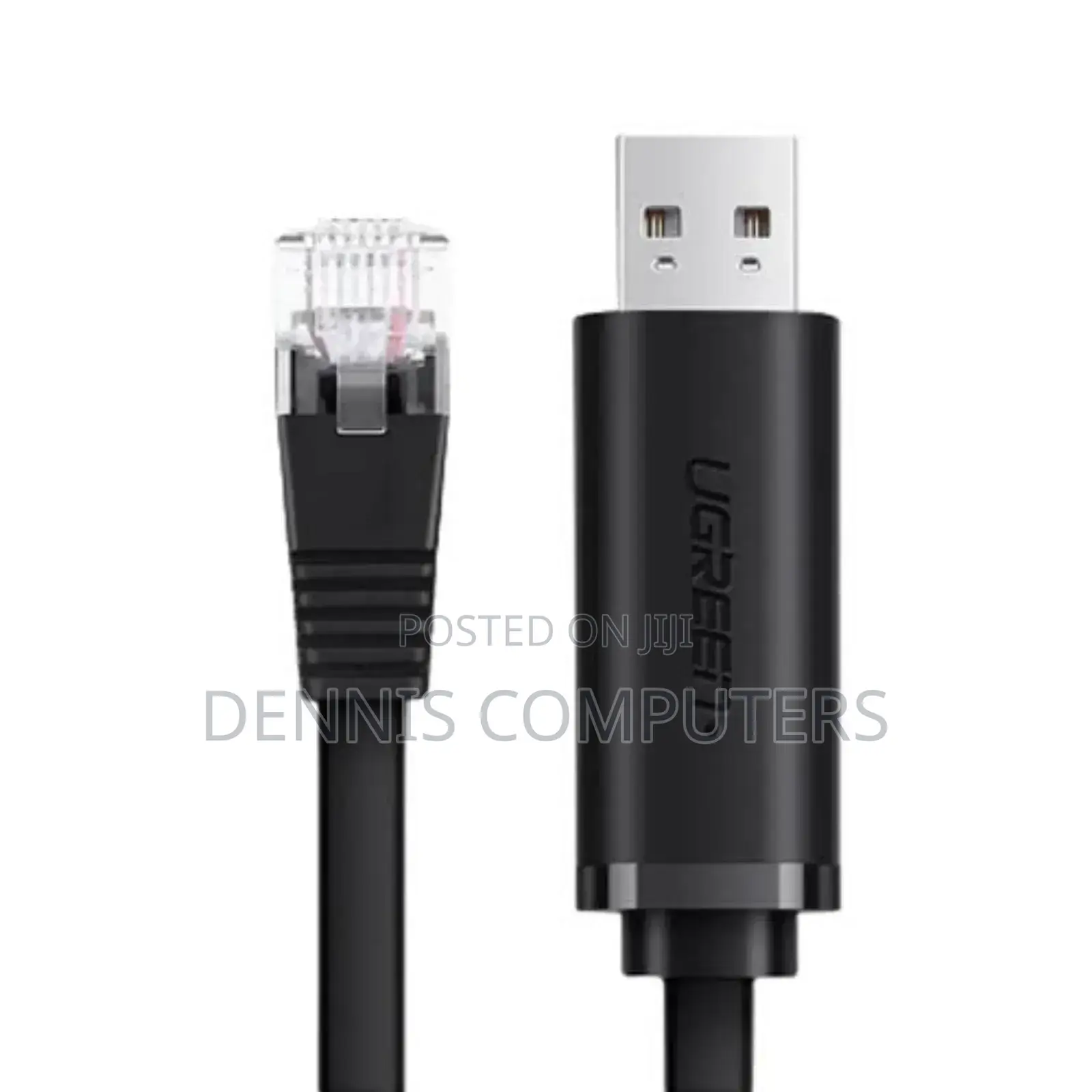 Ugreen Usb-a to Rj45 Console Cable 1.5m (Black) -Cm204