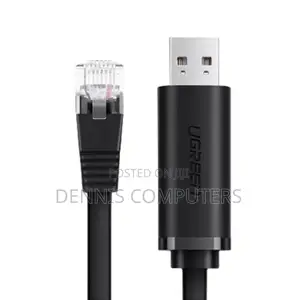 Ugreen Usb-a to Rj45 Console Cable 1.5m (Black) -Cm204