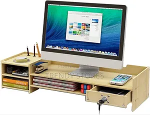 Bamboo Monitor Stand