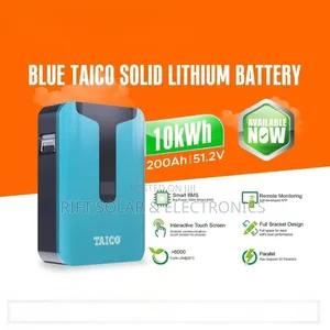 Taico 10kw - 51.2v 200 Ah Top Grade Lithium Battery 10 Years Warranty