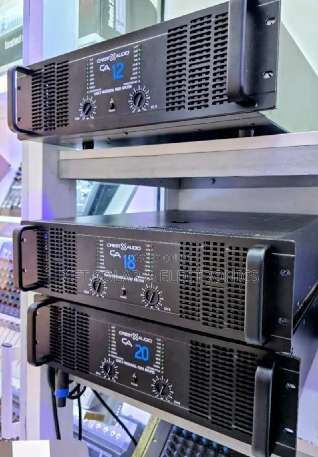 Crest Audio Ca20 Professional Powered Amplifier 2 Channels Output