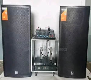 (2) Trill 15" Full Range Speaker's - 8ch Mixer at Peavey 4000 Amplifier