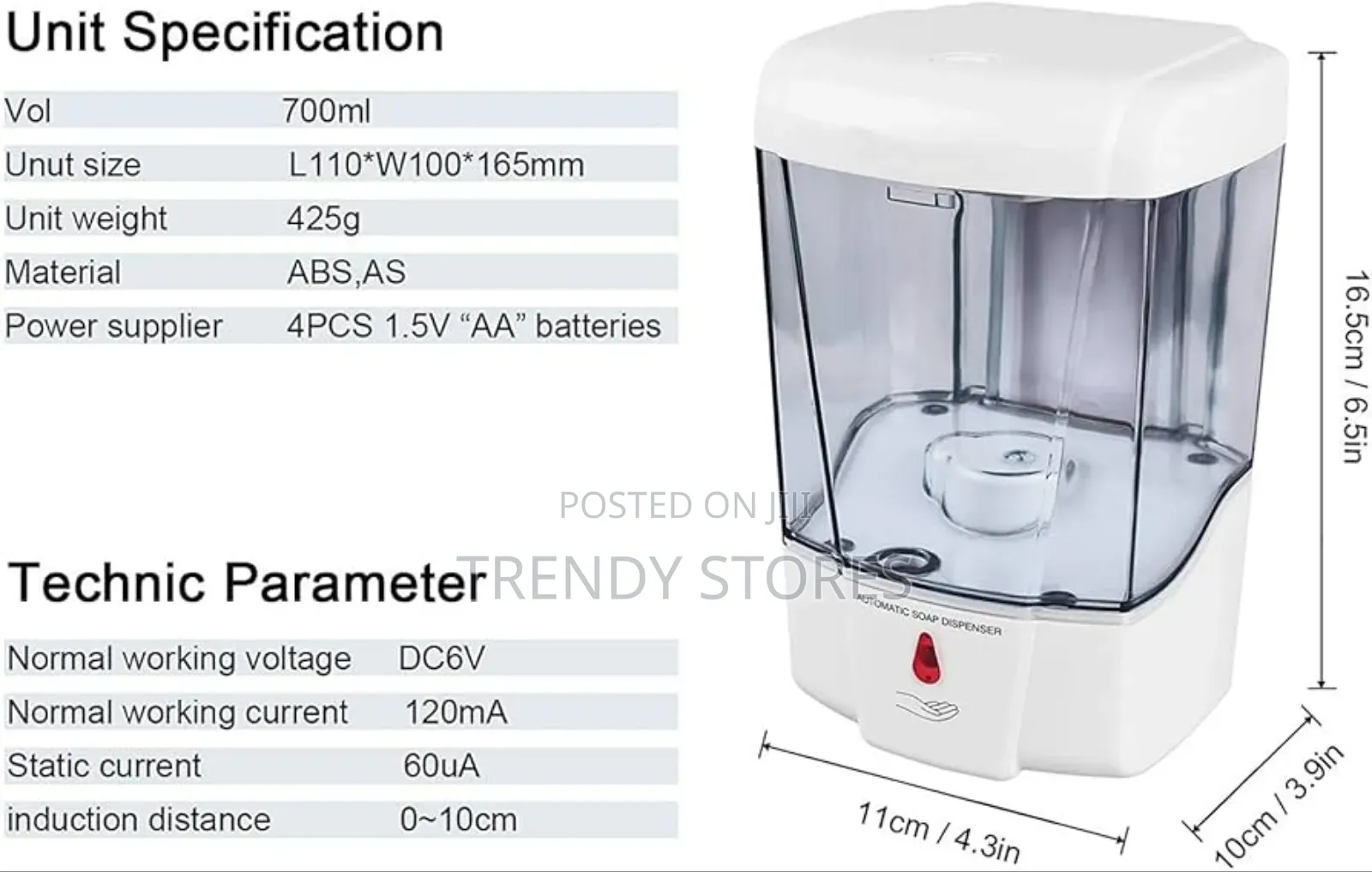 Automatic Soap Dispenser
