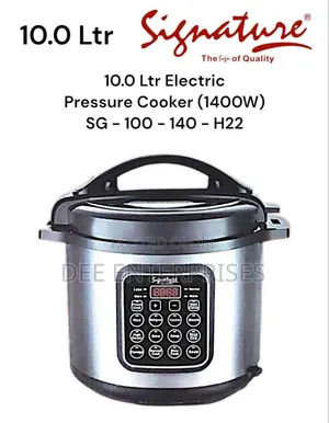 Signature Electric Pressure Cooker 10l