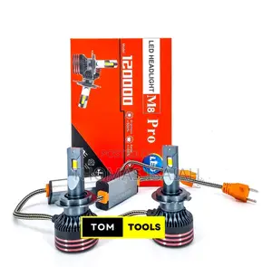 High Power Ultra Bright 120000lm 65w H3 Led Bulbs