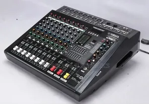 8 Channels Yamaha Powered Mixer Usb Bluetooth 1000 X 2 Watts Output
