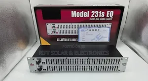 DBX Dual 31 Bands Graphics Equilizer 231q