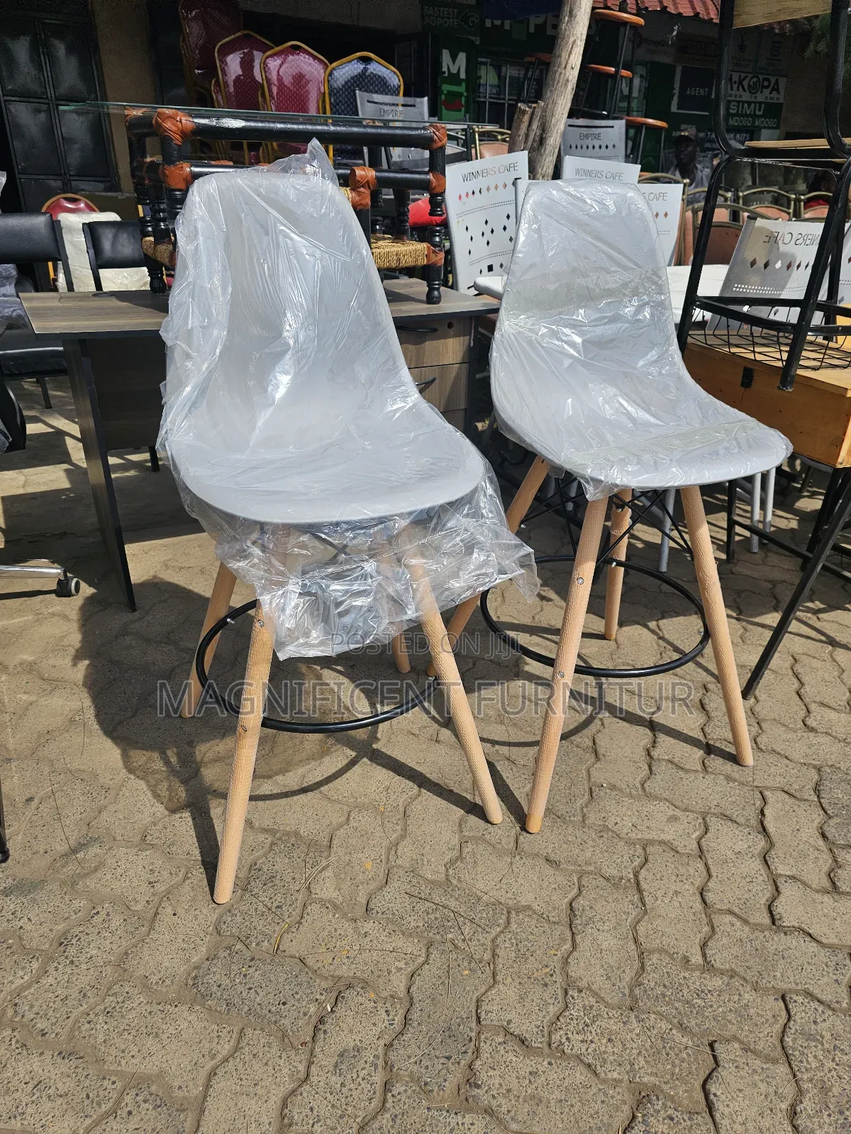 Counter Eames Chairs