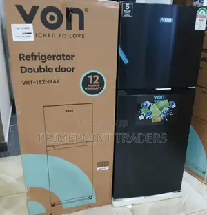 182 Litres No Frost Von Fridge TMF VRT - 182nrak ,Dark Inbox