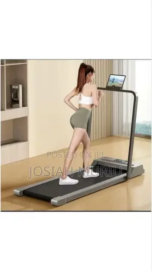 Heavy Duty Motorised Treadmill, Portable Walking Running Pad