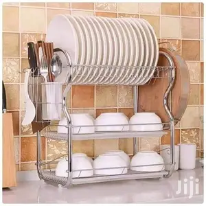3 Tier Steel Dish Rack
