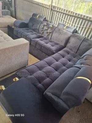 6 Seater  L Shape  Back Permanent