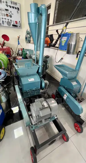 Complete Stcl Posho Mill 750kg/Hr-1000kg/Hr With 5hp Electric Motor