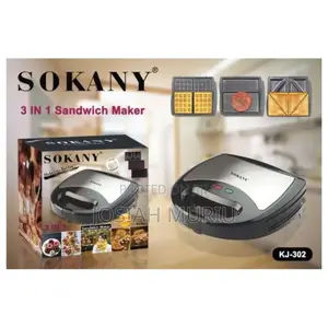 Sokany *3in1 Sandwich Maker Sk-302 Make*
