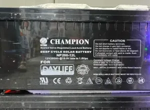 Champion Dayliff 12v 200ah Deep Cycle Solar Battery