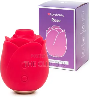 Electric Rose Critoris Stimulator Vibrator