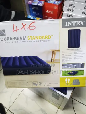 Inflated Mattress With Free Pump – Compact, Comfortable Easy