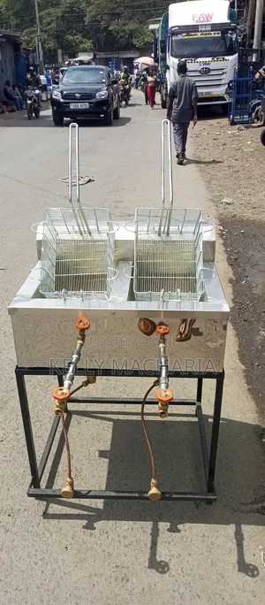 Double Gas Fryer