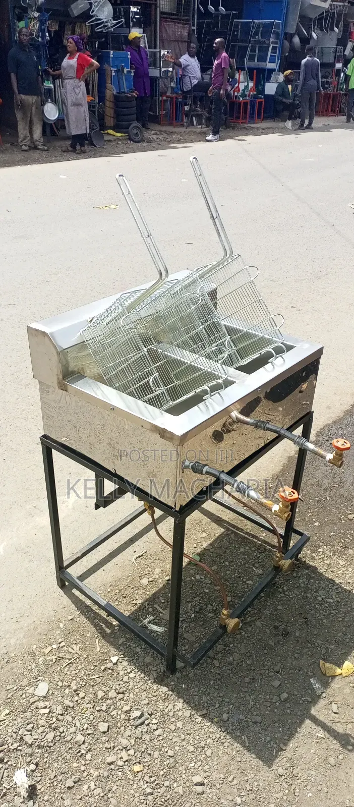 Double Gas Fryer