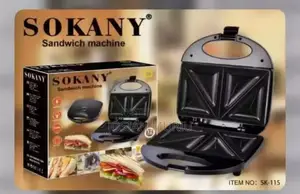 *Sokany 4 Slice Sandwich Maker*