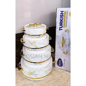 *Set of 4 Turkish Hotpots* White
