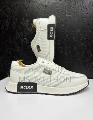 Black / White H. Boss Casual Sneakers