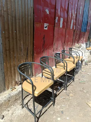 Laser Cut Powder Coated, Gold Hotel or Restaurant Chairs 