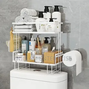 Double Layer Bathroom/ Toilet Racks