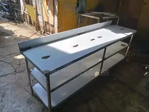Heavy-Duty Stainless Steel Work Table – Perfect for Home or Commercial
