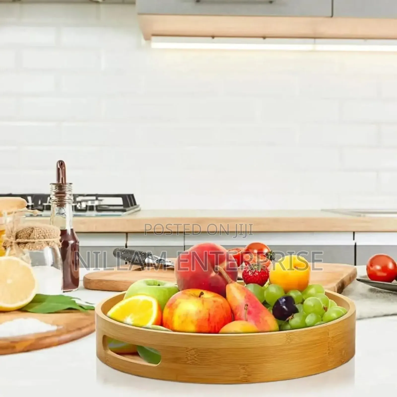 Multifunctional Big Size 4in1 Bamboo Trays