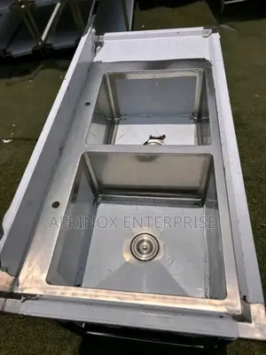Stainless Sink, Well Spacious Double Bowls Kitchen Sink for Washing