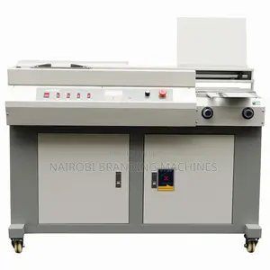 A3 A4 440mm Automatic Perfect Glue Binding Machine With Side Glue