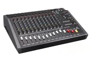 12 Channels Max Powered Mixer Usb Bluetooth 1500 X 2 Output Power