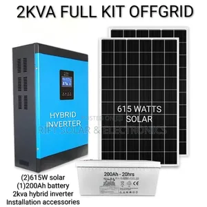 Offer 2kva Off Grid Kit 200ah - 12v Lithium Battery Free Installation