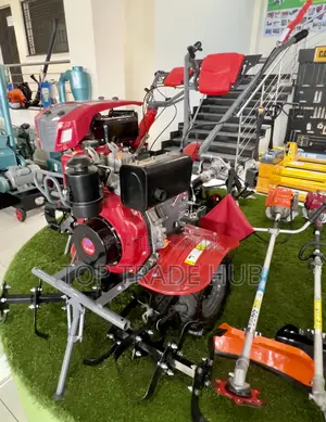 Jd Diesel Walking Tractor/Rotary Tiller 7hp With Attachments