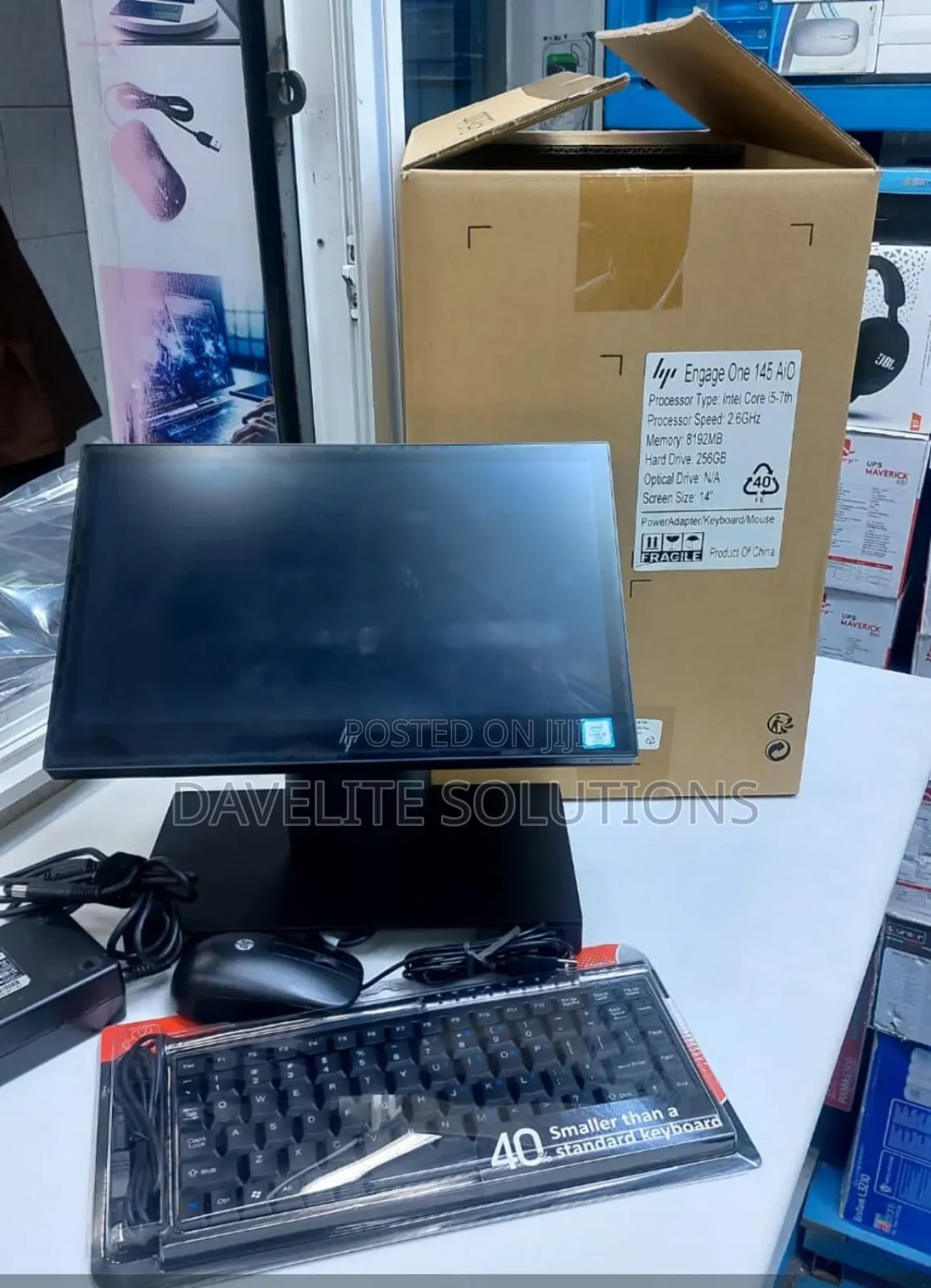 New Desktop Computer HP 8GB Intel Core i5 SSD 256GB