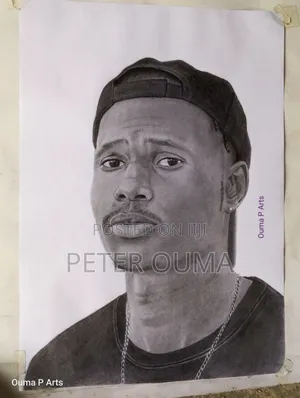 Artwork, Hand Drawn Portrait