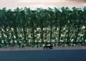 Well Installed Leafy 3m Wide Balcony Artificial Privacy Fence